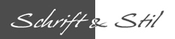 Logo Schrift & Stil - Michael Loot